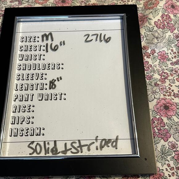 Solid & Striped Cropped Sweater Top Size medium Blue Multi Long Sleeve - Picture 5 of 5